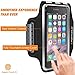 Running Arm Bands for Cell Phone, Adjustable Workout Phone Holder Arm Case for iPhone 11/11Pro Max/Xs Max/XR/X/8/7/6s Plus Sports Jogging Band for Samsung Galaxy S20/S10/S9/S8 Plus (Brown)