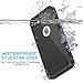 iPhone 7 Waterproof Case, Punkcase [StudStar Series] [Slim Fit] [IP68 Certified] [Shockproof] [Dirtproof] [Snowproof] Armor Cover for Apple iPhone 8 & 7 [Black]