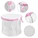 Sumnacon 3 Packs Zippered Mesh Bra Wash Bags - Bra and Underwear Laundry Bag for Delicates Intimates Lingerie, Hosiery, Tights, Hose, Scarves, slips, Hair Scrunchies and even Socks