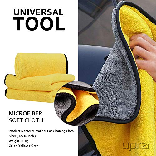 upra Auto Magic Clay Bar Car Detailing Clay, Auto detailing clay Kit,with Washing and Adsorption Capacity for Car, Glass, Vehicles Cleaning,Extra Large Size Car Wash Mitt and Super Soft Towel Included