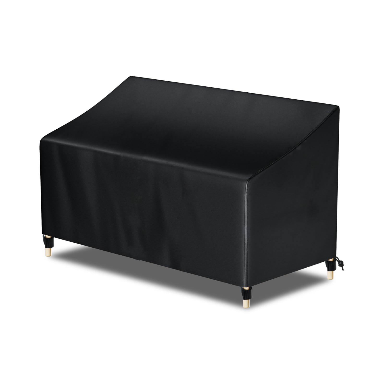 AWNIC Garden Bench Cover Love Seat Cover for 3 Seater Garden Bench Waterproof Tear Resistant Oxford Cloth 160 X 70 X 60/88cm