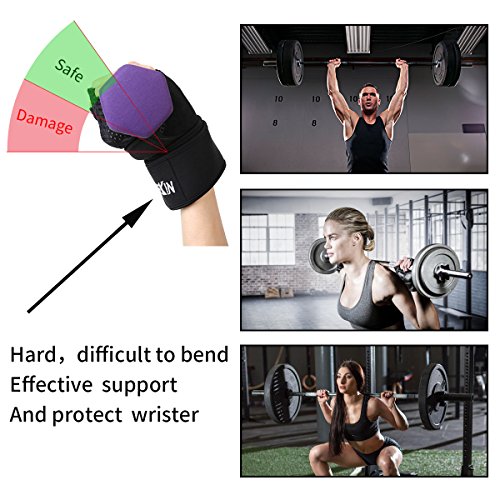 Wekin Weight Lifting Gym Gloves - Ultralight Microfiber & Anti-Slip Silica Gel Grip Padded Workout Gloves with Wrist Wrap Support for Weightlifting, Cross Training, Bodybuilding