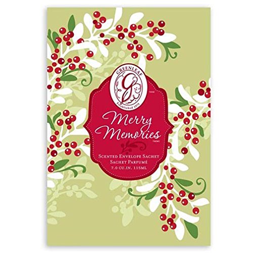 Greenleaf Large Scented Envelope Sachet Pack of 6 - Merry Memories