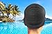 Msicyness Swim Cap for Long/Curly Hair Silicone Swimming Hat for Adult Swimming Pool Laps Latex Rubber Reduce Water Intake Men Women UV Guys Girl Bathing Cap