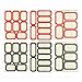 Advantus Corporation Tim Holtz TH92993 Idea-Ology Vial Labels, White with Red and Black Trim