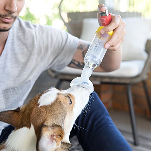 Canine and Feline Inhaler Aerosol Spacer Chamber, Premium Antistatic