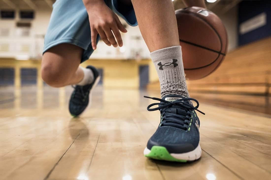 Under Armour Youth Phenom Crew Socks, 3-Pairs: Clothing