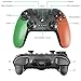 Powtree Bluetooth Remote Wireless Pro Controller for Nintendo Switch Gyro Axis Motion Controls Vibration Sense Gamepad Compatible with Playstation 3 Windows PC Android Game Controllers (Green&Orange)thumb 4
