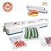 Vacuum Sealer Machine,JETITI Vacuum Sealing System for Food Storage Plus 20 FREE Sealable Bags.