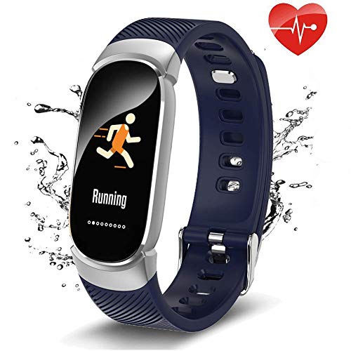 QWMoonRu Upgrade Fitness Tracker HR, Waterproof Heart Rate Monitor Blood Pressure Blood Oxygen, Colo QWMoonRu Upgrade Fitness Tracker HR, Waterproof Heart Rate Monitor Blood Pressure Blood Oxygen, Colo