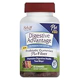 Digestive AdvantageÂ® Probiotic Gummies Plus Fiber, Natural Fruit Flavors, 65 Count (DVA18361) Category: First Aid Kits
