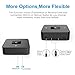 Golvery Bluetooth V5.0 Transmitter and Receiver, Wireless Optical TOSLINK and 3.5mm Aux Adapter, aptX Low Latency for TV Car Stereo Home Audio with Song/Volume Control, Supports 25 Hours Playingthumb 3