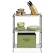 Furinno WS15001 Wayar Heavy Duty Wire Shelving System, 3-Tier, Chrome