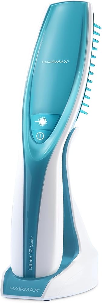 Hairmax Ultima 12 Classic LaserComb, FDA Cleared Red Light Hair Regrowth | Reverse Thinning Hair, For Men & Women, with 100%