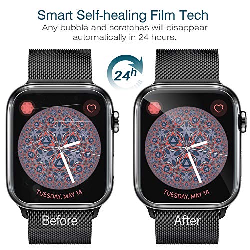 LK 6 Pack for Apple Watch 41mm / 40mm Screen Protector (Series 8 & 7