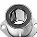 uxcell LMK20UU 20mmx32mmx42mm Flange Linear Motion Bushing Ball Bearing 2 Pcs