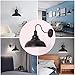 Kingmi Wall Lamp Dimmable Wall Sconce Black Industrial Vintage Farmhouse Wall Sconce Lighting Gooseneck Wall Light Fixture with Plug in Cord and On Off Toggle Switch for Bedroom Nightstand
