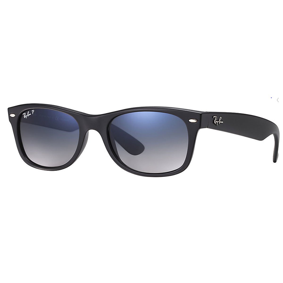 Ray-Ban Unisex New Wayfarer Polarized Sunglasses, Black