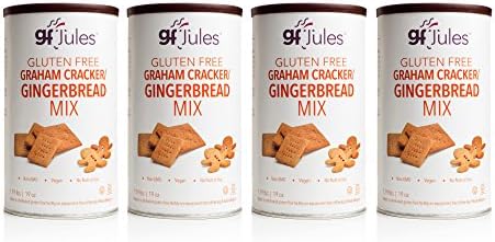 gfJules Gluten Free Graham Cracker - Gingerbread Mix 1.19 lbs, Pack of 4