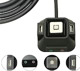Peowuieu Desktop Computer Case Switch Power Reset HDD Button Dual USB Audio view 4