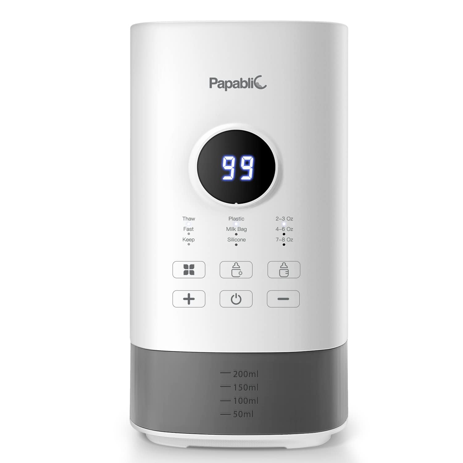 Photo 1 of Papablic Baby Bottle Warmer Pro with Unique Prevent Overheating System, Milk Warmer for Breastmilk and Formula, with Digital Timer and Automatic Shut-Off