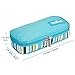 ONEGenug Portable Insulin Cooler Bag Epipen case Diabetic Organizer Medical Travel Cooler (Light Blue)