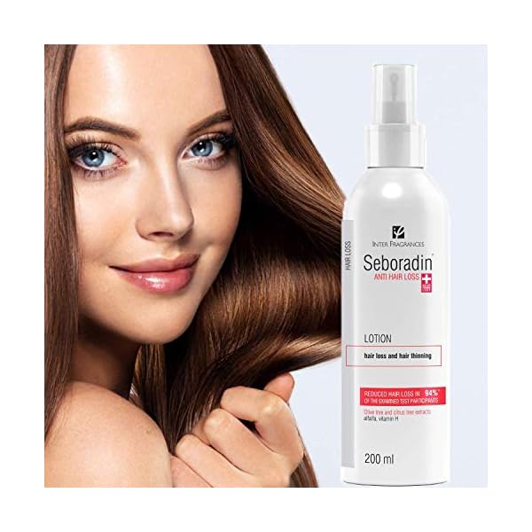 SEBORADIN FORTE Hair Lotion for Hair Loss, Hair Thinning Premium Lotion 200 ml | With Vitamins and Natural Extracts for…