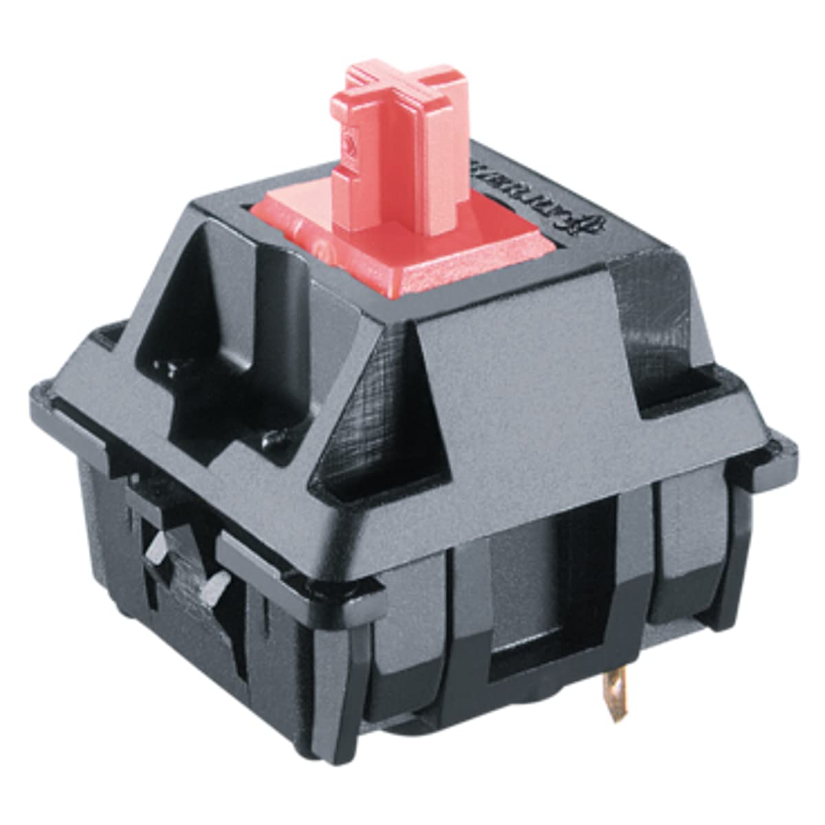 Cherry MX Key Switches for Mechanical Gaming Keyboards | Plate Mounted | MX3AL1NN (Cherry Silent Red, 65 Pcs)
