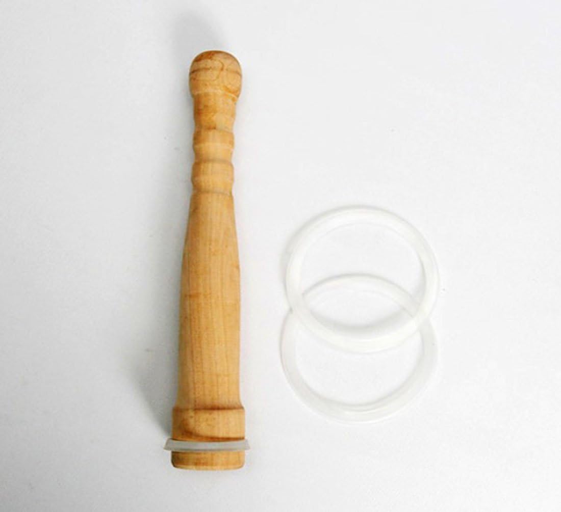 Angel Juicer Accessories, Wooden Pusher with Silicone Amazon.co.uk
