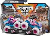 Monster Jam 1:64 Pack Two Trucks Grave Digger vs Higher Education Bulldozer view 10