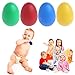 Rockrok Maracas Egg Shakers 12PCS Plastic Percussion Musical Toys for Toddler Children