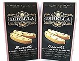 Dibella Raspberry White Chocolate Biscotti (Pack of 2)