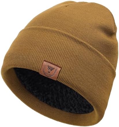 CHARM Mens Skull Cap Cotton Kufi - Beanie Hand Made Knitted Hat
