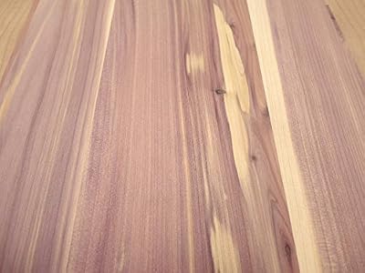 Aromatic Cedar wood veneer in 8" x 9" sheets on paper backer 1/40th""A" grade