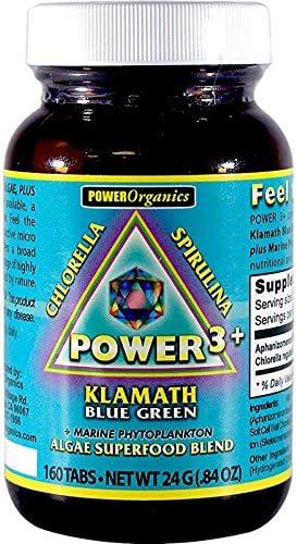 Klamath Power 3+ Blue Green Tabs 160 tabs
