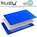 Kuzy Compatible with M2 MacBook Pro 13 inch Case 2020 2024 2023 2022 2021-2016 M1 - A2338 A2289 A2251 A2159 A1989 A1708 A1706 Plastic Hardshell Cover for 13 inch MacBook Pro Case, Blue