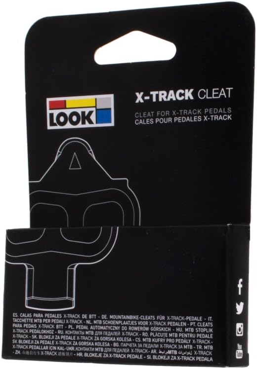 Look Cycle X-Track Cleats Black, SPD