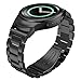 Qisc Stainless Steel Watche Band + Connector For Samsung Gear S2 RM-720