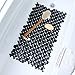 SlipX Solutions Black Burst of Bubbles Bath Mat Provides Reliable Slip-Resistance (17
