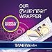 Tampax Radiant Regular Tampons with Plastic Applicator, Unscented, 16 Count (Packaging May Vary)