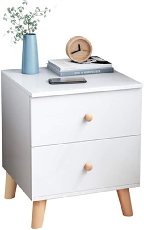 Amazon ナイトスタンド アセンブルするために多機能ベッドベッドサイドテーブル小さなベッドサイドキャビネットストレージナイトの必要性 ンな木製ナイト テーブル 色 White Size 40x36x50 5cm サイドテーブル オンライン通販
