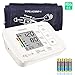 PURUIZT Upper Arm Blood Pressure Monitor with Accurate Digital Automatic Measurement Blood Pressure Monitor with Large Adjustable Cuff（8.7” to 16.5”） and 2 Users Mode FDA Approved for Home Use