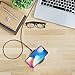 iPhone X/8 Qi Best Wireless Charger Pad Kit by Wuteku New 2018 Upgraded | Stylish Natural Bamboo Wood Look Thin Slim Design | Compatible Samsung and Apple Enabled Devices | Sleep Charging Friendly DB