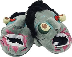 Zombie Plush Slippers (One size fits most)