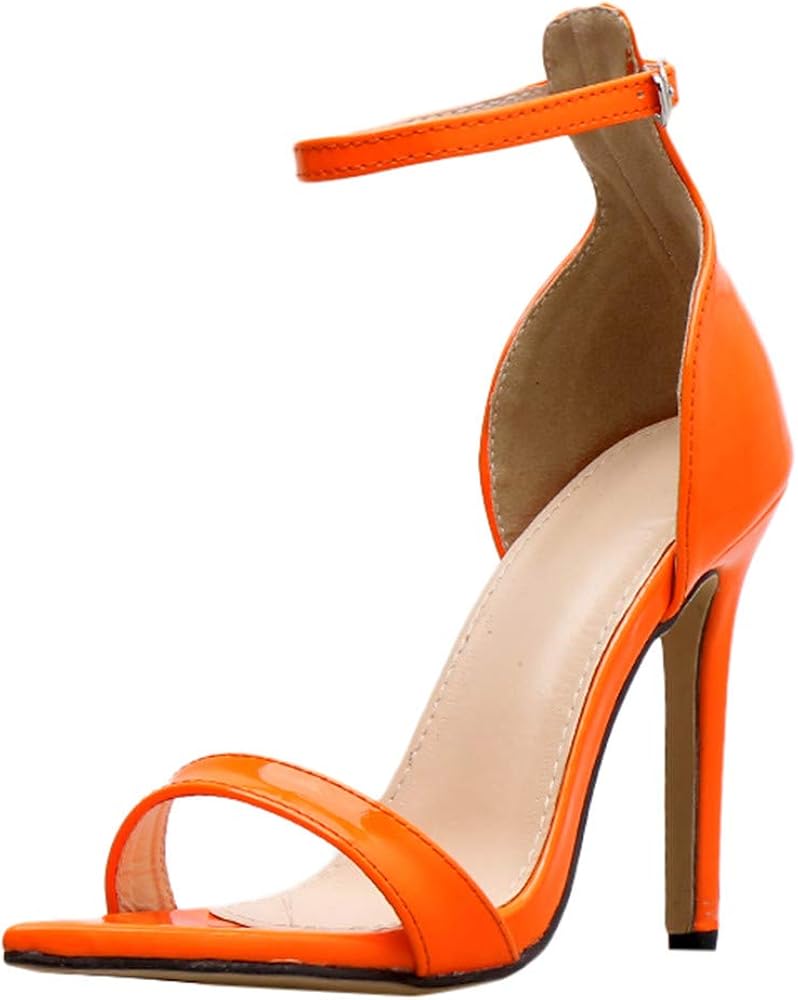 orange sandals for wedding