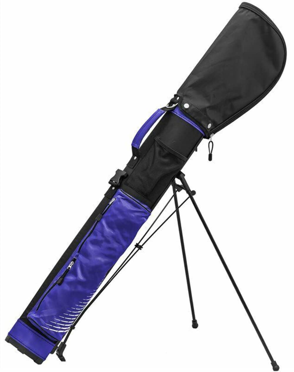 Longridge 5" Travelite Golf Stand Bag - Navy/Silver