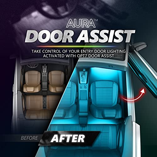 OPT7 Aura Pro Interior Car Lights with Smart App Control, Color Change