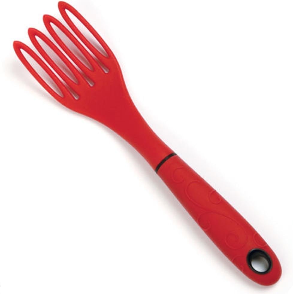 Red Hand Push Whisk Fiskie Fork For Cream Whipper Egg Non Stick