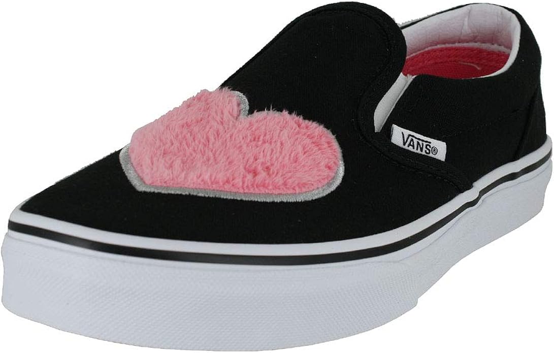 vans pink slip ons womens