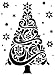 Darice 1218-118 Embossing Folder, 4.25 by 5.75-Inch, Geo Christmas Tree Design